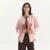 Coat Mid-length Imitation Suede Loose Contrast Color Jacket Autumn Letter American Retro Star Baseball Coat