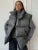 Loose Sleeveless Jackets Parkas Female Winter New Outwear for Lapel Tank Top Patchwork Coat