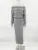 Knitted Skirt 2 Piece Set ’s One-shoulder Long Sleeves Sweater Pullover Slim Fit Long Skirt Suit Autumn New