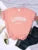 London Westminster Street Letter Tshirt Summer Breathable Crop Top Sport Tee Clothes Sweat Cool Soft T-shirt Female