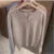 Autumn Long Sleeve Cardigans Sweater Knitted Coat Short Single Breasted Korean Slim Tops