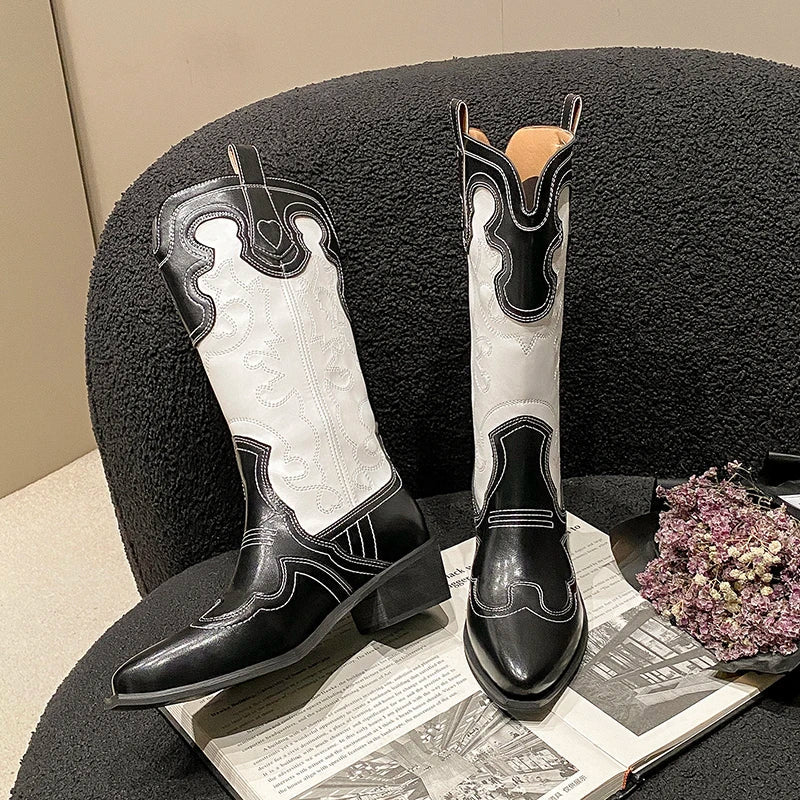 New Short Boots Autumn Shoes for Pointed Toe Heels Boots Outdoor