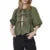 Y2k Shirts Aesthetic Clothes Color/stripe 3/4 Sleeve Tie Up Cardigan Tops 2000s Blouse