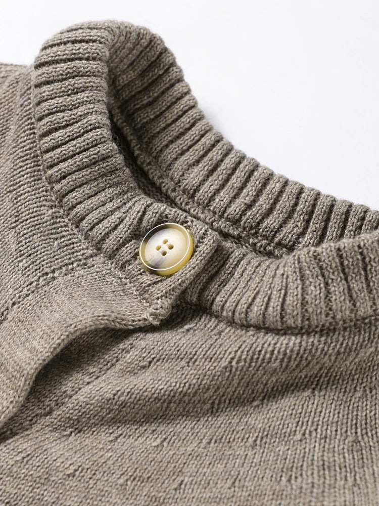 Knitted Cape Cardigan Single-breasted O-neck Sweaters Female Autumn Loose Versatile Simple Knitwear