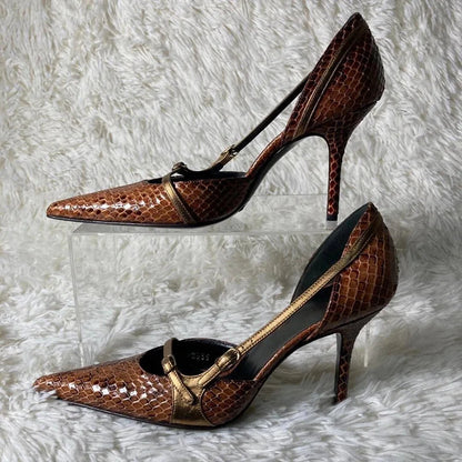 Pointed Toe Thin High Heels Lace Up Retro Street Style Party Dress Shoes Brand Designer Pumps Zapatos De Mujer