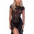 Y2k Dress See Through Lace Round Neck Asymmetrical Hem Bodycon Midi Dress Evening Party Dresses _