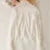 High Collar Mesh Perspective Blouse Summer Thin See Through Slim Bottoming Lace Long Flare Sleeved Tops