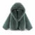 Brand Runway Iconic Hooded Batwing Faux Fur Coat Winter Hailey Bieber Shaggy Overcoat Fox Fur Jacket
