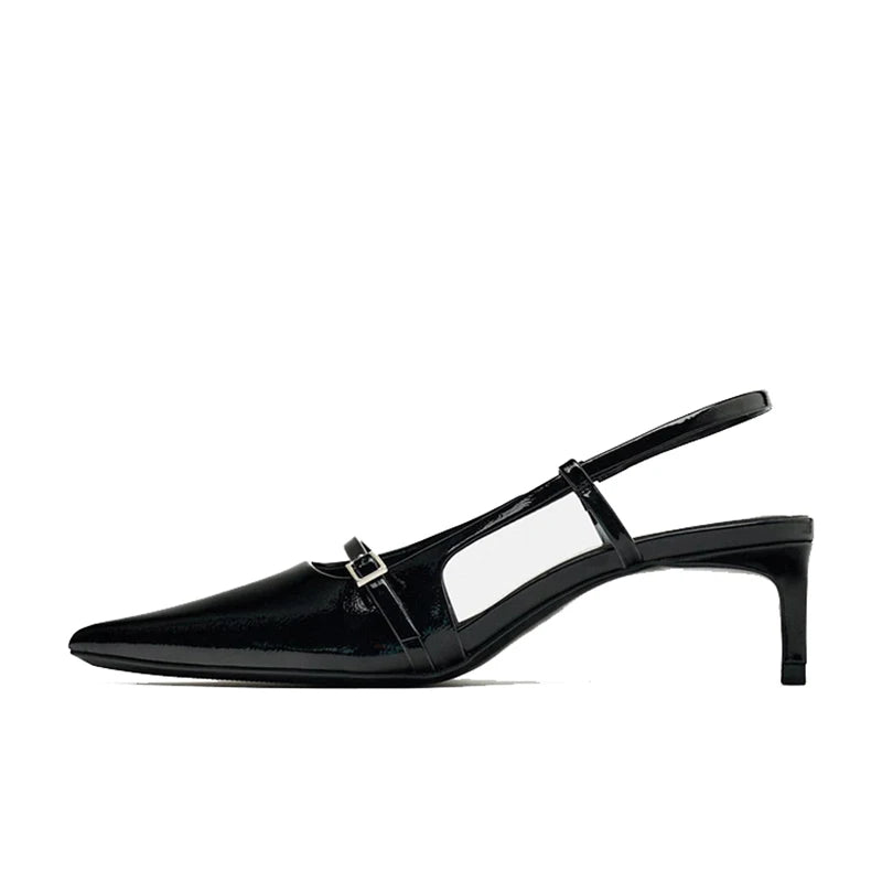 Summer Pointed Toe High Heels Sandals Design Style Thin Heels Banquet Party Sandalias Shoes