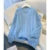 Harajuku Sweater Oversized Pink V Neck Knitted Pullovers Korean Long Sleeve Knitwear Winter Jumpers