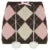 Autumn Knitted Sweet Rhombus Plaid Skirts Plush Ball Lace Up Bow Mini Skirts
