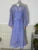 Long Dress British Style Beading Single Breasted Design Gentle Temperament Dresses Spring Autumn