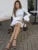 Knitted Mini Dress Female Long Sleeves Gown Flare Sleeves Spliced Autumn Winter Dress A-line Sweet Bodycon Clothes
