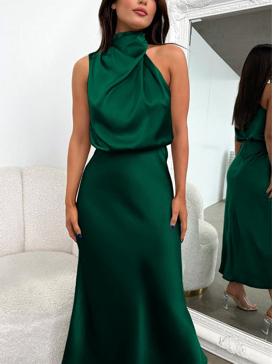 Sleeveless Off Shoulder Bodycon Maxi Dresses Wedding