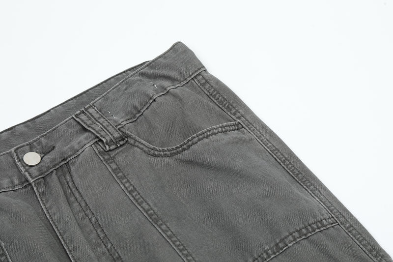 Multi-pocket Utility Cargo Pants