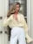 Loose See-through Shirts ’s Autumn Lapel Long Sleeve Patchwork Blouse Top Female Shirts Top
