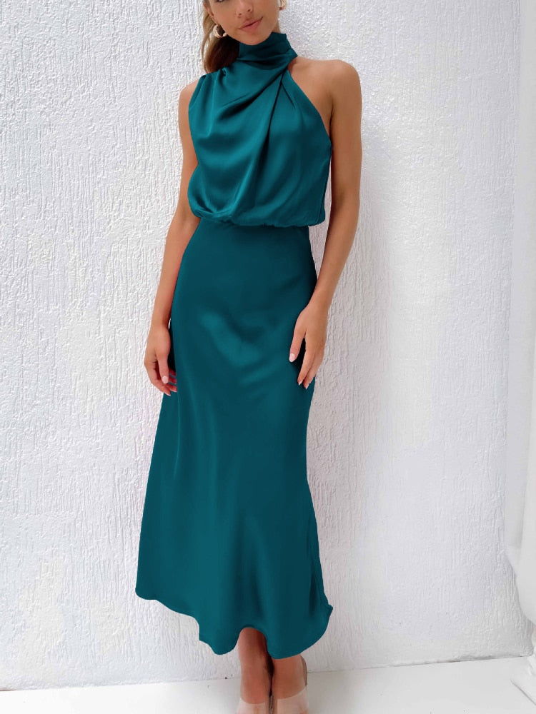 Sleeveless Off Shoulder Bodycon Maxi Dresses Wedding