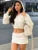 Autumn Hoodie 2 Piece-set Skirt Female Cropped Zipper Cardigan Top and Skirt Sets Tracksuit ’s Outfits