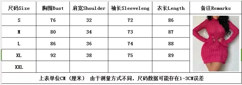 High Necked Pleated Slim Dress New Spring Long Sleeved Office Wrap Hip Dress Club Party Mini Dress Vestidos
