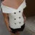 Off Shoulder Double-breasted Vest Slim Sleeveless Waistcoat Summer New Tops