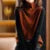 Spring and Autumn ’s Turtleneck Knitted Sweater Sleeveless Pullover Vest Loose Versatile Western Style Top
