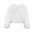 Iconic Street Week Brand Gardient Cropped Faux Fur Coat Winter Hot Cool Fluffy Short Fur Jacket