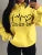 Faith Hope Love Letter Graphic Hoody Street Loose Sweatshirt Autumn Fleece Hooded Hip Hop O-neck Clothing Female
