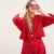 Retro Plush Single Breasted Cardigan Loose O-neck Short Sweaters Female Winter Autumn Street Knitwear