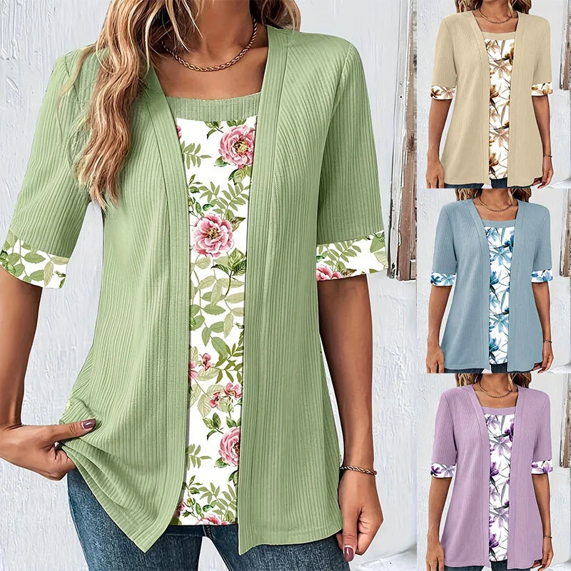 Esther – Dual-layer Relaxed Blouse