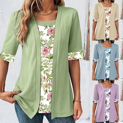 Esther – Dual-layer Relaxed Blouse