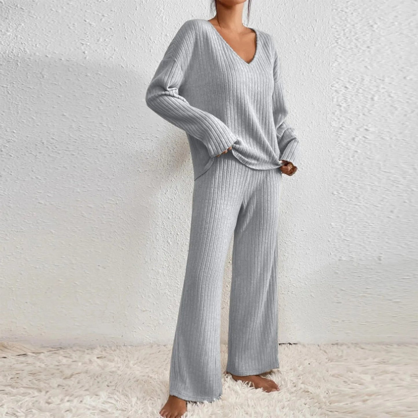 Esra - Knitwear Two-piece Set