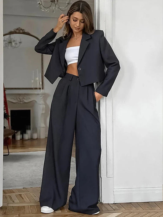 Samira - Winter Office Pant Set