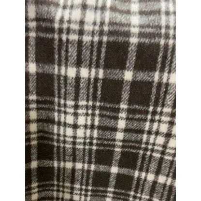Woolen Plaid Pants Autumn Winter Korean Harajuku Baggy Check Loose Trousers 90s Aesthetic New