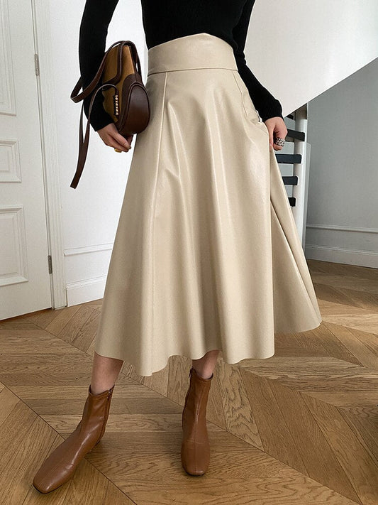 Ilona Leather Skirt