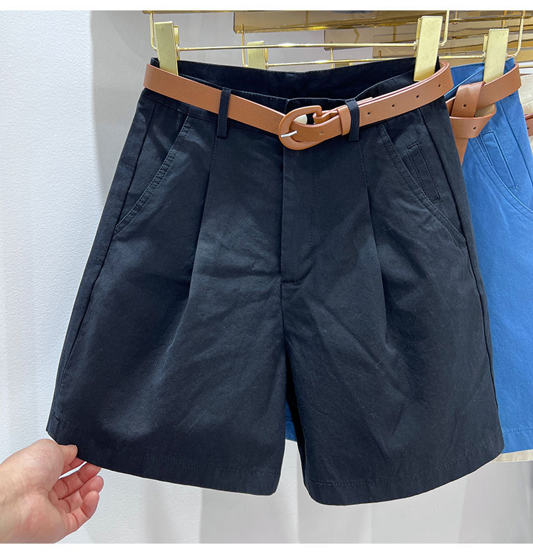 Denim Shorts High Waist Short Cotton Loose Bermuda Shorts