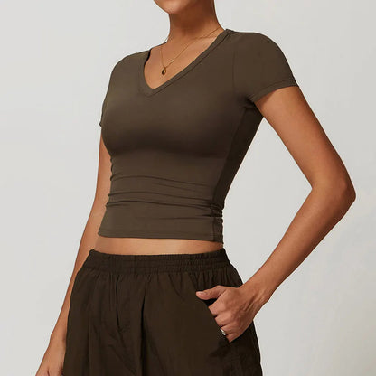 Push Up Quick Dry Gym T-shirt