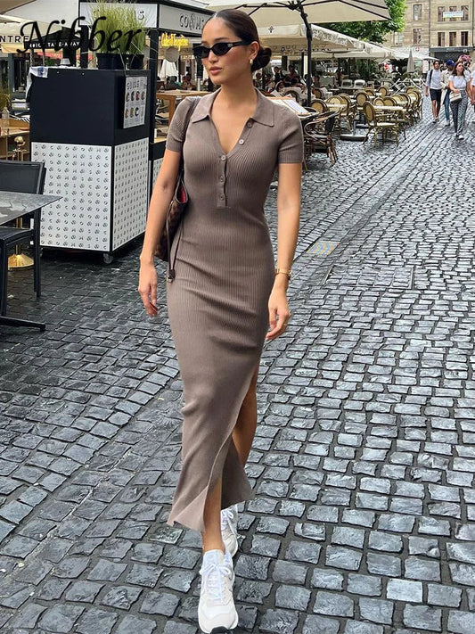 Color Maxi Dress Sleeveless Midi Dress