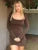 Square Collar Mini Dress for Clothing Long Sleeve Bodycon Vestidos De Mujer Black Sexi Night Dress Hot One Piece Outfits
