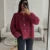 Long Sleeve Sweater Loose Single-breasted Round Neck Cardigan Spring Soft All-matching Outwear