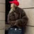 Winter Ins Hot Oversized Gradient Fur Coat Thick Warm Outerwear Fluffy Faux Fox Fur Jacket