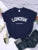 London Westminster Street Letter Tshirt Summer Breathable Crop Top Sport Tee Clothes Sweat Cool Soft T-shirt Female