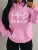 Faith Hope Love Letter Graphic Hoody Street Loose Sweatshirt Autumn Fleece Hooded Hip Hop O-neck Clothing Female