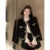 Tweed Jackets Black Cropped Suit Coat Korean Thicken Blazer Single Breasted Short Outerwear Tops New