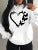 Combination of Love and Butterfly Pattern Sweater Hip Hop Street Hoodies Pocket Clothes Multicolor Hoody