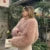 Iconic Street Week Brand Gardient Cropped Faux Fur Coat Winter Hot Cool Fluffy Short Fur Jacket