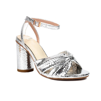 Gold Silver Green Gladiator Sandals Summer Round High Heel Ankle Strap American Style Allmatch Shoes Big Size 50