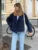 Loose Woolen Blends Coat Lapel Double Breasted Pockets Jackets Autumn Winter Lady Office Outwear New