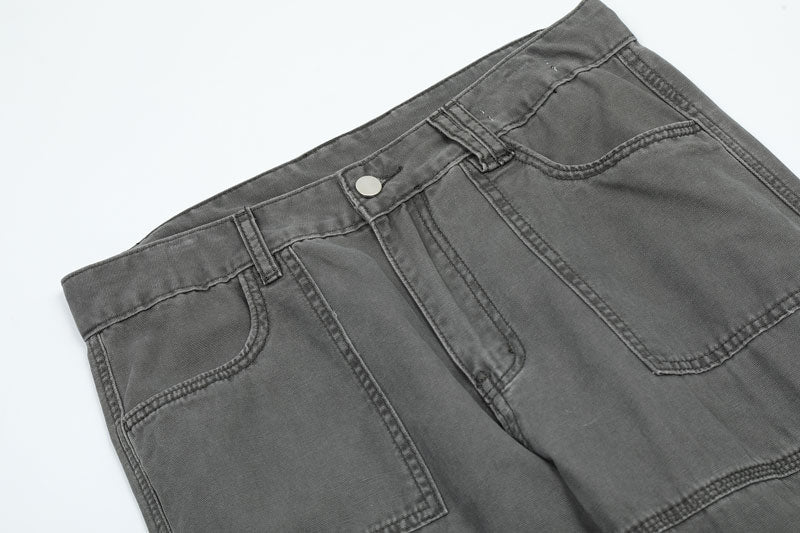 Multi-pocket Utility Cargo Pants