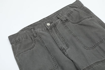Multi-pocket Utility Cargo Pants