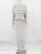 Knitted Skirt 2 Piece Set ’s One-shoulder Long Sleeves Sweater Pullover Slim Fit Long Skirt Suit Autumn New